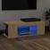 vidaXL Cabinet Led Light Sonoma Oak TV-bord 90x30cm