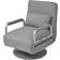vidaXL Swivel Light Grey Fåtölj 80cm
