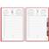 Mayland Daily Calendar PP Plastic 2025 Red