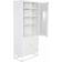 Venture Design Bakal White Glass Cabinet 80x190cm