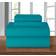 Elegant Comfort Luxury Soft Bed Sheet Turquoise (259.1x228.6cm)