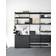 String 1000769 Black Shelving System 30x200cm