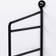 String 1000769 Black Shelving System 30x200cm