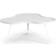 Swedese Flower 39 White Lacquered Ash Coffee Table 84x90cm