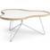 Swedese Flower 39 White/Oak/Chrome Soffbord 84x90cm