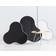 Swedese Flower 45 Black/Oak/Chrome Sofabord 84x90cm