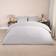 Brentfords Teddy Fleece Duvet Cover Silver, Grey (230x220cm)