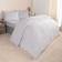 Brentfords Teddy Fleece Duvet Cover Silver, Grey (230x220cm)