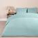 Brentfords Teddy Fleece Duvet Cover Blue (230x220cm)