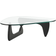 Vitra Noguchi Black Ash Sofabord 93x128cm