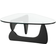 Vitra Noguchi Black Ash Sofabord 93x128cm