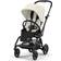 Cybex Eezy S Twist +2 BLK Canvas White