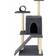 vidaXL Cat Tree with Sisal Scratching Posts 110.5cm Dark Grey