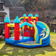 OutSunny Bouncy Castle with Slide