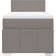 vidaXL 3289248 Taupe Kontinentalsäng 90x200cm