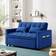 Dinosisco Convertible Cobalt Blue Sofa 55" 2 Seater