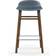 Normann Copenhagen Form Blue/Walnut Bar Stool 77cm