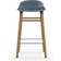 Normann Copenhagen Form Blue/Oak Bar Stool 77cm