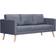 vidaXL Fabric Dark Grey Soffa 168cm 3-sits