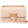 Pinko Mini Love Bag One Chevron - Powder Pink