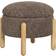 House Nordic Medas Brown Pouffe 36cm