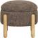 House Nordic Medas Brown Pouffe 36cm