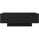 vidaXL 804176 Black Soffbord 90x60cm