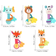 Shein 1pc Baby Rattles Soft Stuffed Animal Rattle Hand GripBaby Toys Shaker Crinkle Squeaky Sensory Travel Accessories For Toddler Gifts