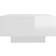 vidaXL 804181 White High Gloss Sofabord 90x60cm