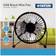 Status 4" USB Mini Fan Black