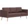 vidaXL Fabric Brown Sofa 168cm 7pcs 3 Seater