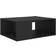 vidaXL 806904 Black Soffbord 67x90cm