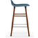 Normann Copenhagen Form Blue/Walnut Bar Stool 77cm