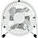 Status 4" USB Mini Fan White