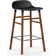 Normann Copenhagen Form Black/Walnut Barstol 77cm
