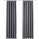 vidaXL Blackout With Hooks Grey 140x175cm
