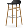 Normann Copenhagen Form Black/Oak Bar Stool 77cm