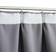 vidaXL Blackout With Hooks Grey 140x175cm