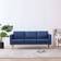 vidaXL Fabric Blue Soffa 168cm 7st 3-sits