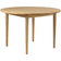 FDB Møbler C62E Oak Nature/Nature Spisebord 115cm
