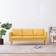 vidaXL Fabric Yellow Soffa 168cm 7st 3-sits