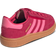 adidas Infant Handball Spezial Comfort Closure Elastic Lace - Ruby Red/ Lucid Pink/Gum