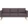 vidaXL Fabric Taupe Sofa 168cm 7stk 3 personers