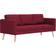 vidaXL Fabric Burgundy Sofa 168cm 7Stk. 3-Sitzer