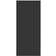 vidaXL Blackout Black39.37x90.551"