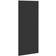 vidaXL Blackout Black39.37x90.551"