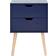 GFW Nyborg Dark Blue Bedside Table 30x40cm 2pcs