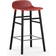 Normann Copenhagen Form Red/Black Oak Barstol 77cm