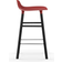 Normann Copenhagen Form Red/Black Oak Barstol 77cm