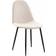 Venture Home Polar Beige/Black Køkkenstol 87cm 2stk